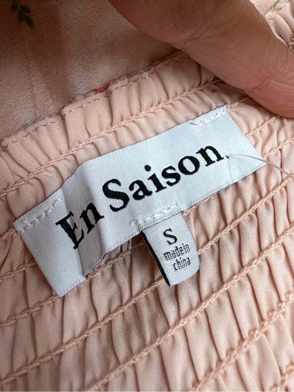 En Saison Viral Josette Satin Midi Dress Cocktail Print Size S/XS NWOT - Picture 2 of 15